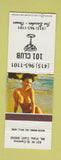 Matchbook Cover - 101 Club Mountain View CA pinup