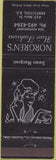 Matchbook Cover - Norgren's Hair Fashions Penticon BC girlie