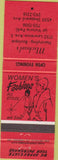 Matchbook Cover - Michael's Salon Canada girlie