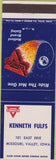 Matchbook Cover - Conoco Oil Gas Missouri Valley IA
