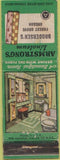 Matchbook Cover - Armstrong Linoleum Forest Grove OR WORN