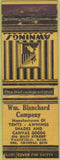 Matchbook Cover - WM Blanchard Co Awnings Wakefield MA
