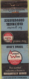 Matchbook Cover - Adequate Wiring Electrical