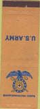 Matchbook Cover - US Army Quartermaster Corps
