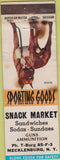 Matchbook Cover - Snack Market Mecklenburg NY WORN