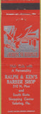 Matchbook Cover - Ralph Ken's Barber Shop Sebring FL