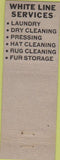 Matchbook Cover - Canteen Service Champaign IL 30s Laundry