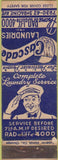 Matchbook Cover - Cascade Laundry NO TOWN 30s