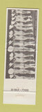 Matchbook Cover - 23 Bar Restaurant nude girlie back