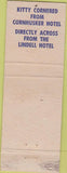 Matchbook Cover - Car Park Lincoln NE Parking Garage