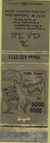 Matchbook Cover - Chef's Table Colorado Springs CO?
