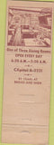 Matchbook Cover - Doersam's Restaurant Columbus OH CREASES