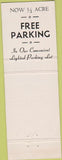 Matchbook Cover - Columbia Hotel Wenatchee WA apple