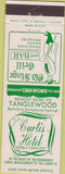 Matchbook Cover - Curtis Hotel Lenox MA