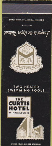 Matchbook Cover - Curtis Hotel Minneapolis MN