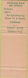 Matchbook Cover - Lexington Hotel KY