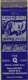 Matchbook Cover - Don Q Inn Dodgeville WI