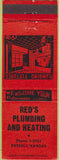 Matchbook Cover - Red's Plumbing Russell KS