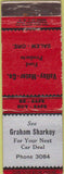 Matchbook Cover - Valley Motor Co Ford Salem OR WORN