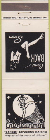 Matchbook Cover - Gag Girlie Exploding Matches