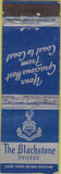 Matchbook Cover - Blackstone Hotel Chicago IL WEAR