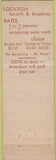 Matchbook Cover - Hotel Lankershim Los Angeles CA girlie