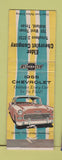 Matchbook Cover - 1955 Chevrolet Midland TX Elder WEAR