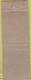 Matchbook Cover - Allis Hotel Wichita KS Joplin MO