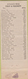 Matchbook Cover - First  and  Puckett Funeral Home Galesburg IL