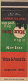 Matchbook Cover - New Idea Tractors Owatonna MN