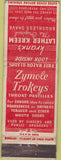 Matchbook Cover - Krank's Leather Kreem cough drops WORN