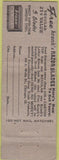 Matchbook Cover - Krank's Leather Kreem cough drops WORN