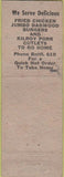 Matchbook Cover - Kilroy's restaurant Ogden UT? Hillbilly WORN