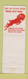 Matchbook Cover - 1953 Dodge WEAR
