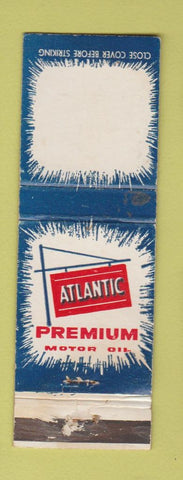 Matchbook Cover - Atlantic oil gas WEAR