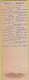 Matchbook Cover - Hotel Woodlea Kansas City MO