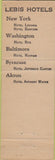 Matchbook Cover - Hotel Sanford Flushing NY