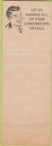 Matchbook Cover - Greenville Hotel MS