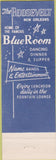 Matchbook Cover - Roosevelt Hotel New Orleans LA