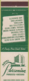 Matchbook Cover - Hotel Parsonian Parsons KS