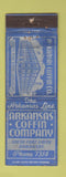 Matchbook Cover - Arkansas Coffin Company South Fort Smith AR WEAR
