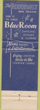 Matchbook Cover - The Roosevelt Hotel New Orleans LA
