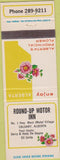 Matchbook Cover - round Up Motor Inn Calgary Alberta