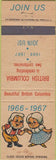 Matchbook Cover - British Columbia Anniversary 1967 Vancouver BC