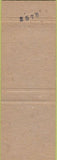 Matchbook Cover - British Columbia Anniversary 1967 Vancouver BC