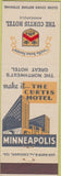 Matchbook Cover - Curtis Hotel Minneapolis MN