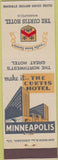 Matchbook Cover - Curtis Hotel Minneapolis MN