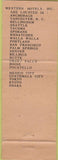 Matchbook Cover - The Finlen Hotel Butte MT