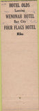 Matchbook Cover - Hotel Olds Lansing MI