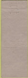 Matchbook Cover - Otto Ben's Salt Lake City UT WORN